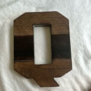Rustic Wood Letters Wall Hanging tabletop Home Decor Wall Art Distressed 8"